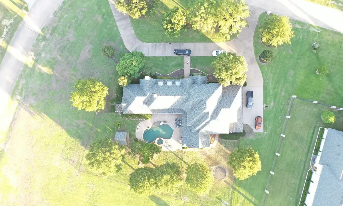 New shingle roof installation on a home in Muskegon Heights